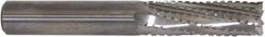 Controx - 6.35mm Cutting Diam x 5/8" Length of Cut, 5 Flute, Upcut Spiral Router Bit - Uncoated, Right Hand Cut, Solid Carbide, 63.5mm OAL x 1/4" Shank Diam, Square End - Top Tool & Supply