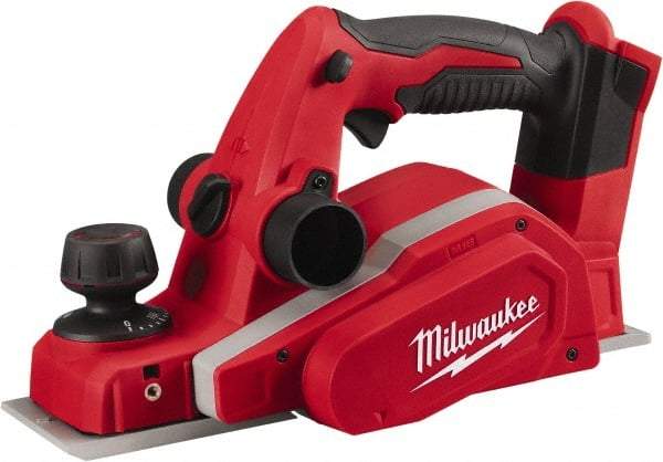 Milwaukee Tool - Power Planers & Joiners Type: Hand-Held Depth of Cut (mm): 1.98 - Top Tool & Supply