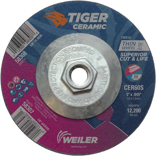 5X.045 TIGER CERAMIC T27 C/O WHL - Top Tool & Supply