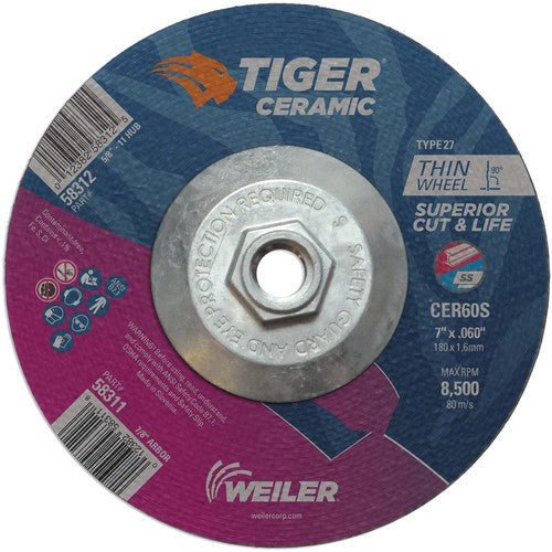 7X.060 TIGER CERAMIC T27 C/O WHL - Top Tool & Supply