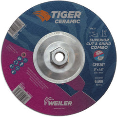 9X1/8 TIGER CERAMIC T27 COMBO WHL - Top Tool & Supply