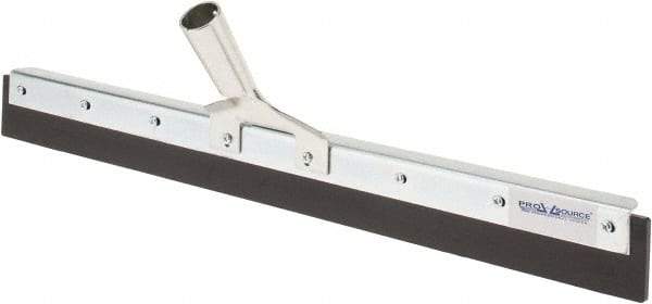 PRO-SOURCE - 24" Rubber Blade Floor Squeegee - Tapered End, Black - Top Tool & Supply