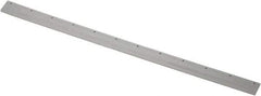 PRO-SOURCE - 36" Rubber Blade Squeegee Refill - Tapered End, Gray - Top Tool & Supply