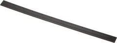 PRO-SOURCE - 36" Rubber Blade Squeegee Refill - Tapered End, Black - Top Tool & Supply