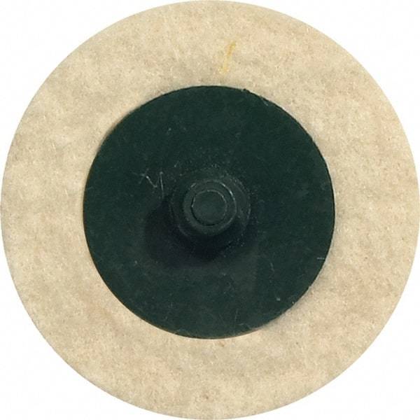 WALTER Surface Technologies - 3" Diam, Unmounted Buffing Wheel - Quick Change Felt Disc - Top Tool & Supply