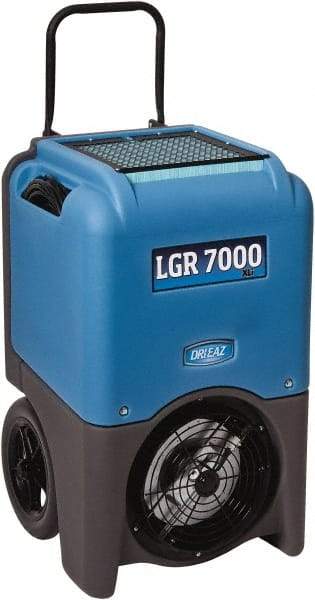 Dri-Eaz - 29 Gal Saturation Capacity, 8.3 Amp, Dehumidifier - 20" Wide x 33-1/2" High x 20" Deep, 29 Gal Volume Capacity - Top Tool & Supply