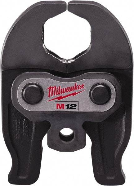 Milwaukee Tool - 1-1/4 Inch Jaw Range, Presser Replacement Jaw - For Use with M12 FORCE LOGIC Press Tool - Top Tool & Supply