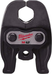 Milwaukee Tool - 1 to 1-1/4 Inch Jaw Range, Presser Replacement Jaw - For Use with M12 FORCE LOGIC Press Tool - Top Tool & Supply