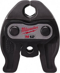 Milwaukee Tool - 1/2 to 1-1/4 Inch Jaw Range, Presser Replacement Jaw - For Use with M12 FORCE LOGIC Press Tool - Top Tool & Supply