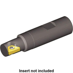 Kennametal - 19mm Cut Diam, 23mm Max Hole Depth, 20mm Shank Diam, Internal/External Indexable Thread Mill - Insert Style STN 16, 16mm Insert Size, 1 Insert, Toolholder Style TMS, 85mm OAL - Top Tool & Supply