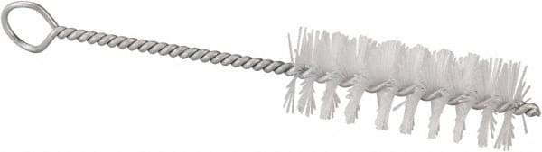 Kennametal - 3/4" Diam Nylon Spiral Brush - Single Spiral, 3/4" Filament Diam - Top Tool & Supply