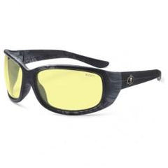 ERDA-TY YELLOW LENS SAFETY GLASSES - Top Tool & Supply