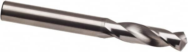 Screw Machine Length Drill Bit: 0.204″ Dia, 135 °, Cobalt Bright/Uncoated, Right Hand Cut, Spiral Flute, Straight-Cylindrical Shank, Series 610