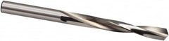 Jobber Length Drill Bit: 0.0996″ Dia, 118 °, High Speed Steel Bright/Uncoated, Right Hand Cut, Spiral Flute