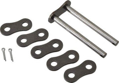 Browning - 1" Pitch, ANSI 80-3, Triple Strand Roller Chain Connecting Link - For Use with Triple Strand Chain - Top Tool & Supply