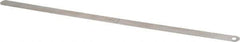 Starrett - 0.1mm Thick x 1/2 Inch Wide x 300mm Leaf Length, Parallel Feeler Gage - Tempered Steel - Top Tool & Supply