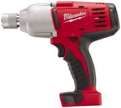 Milwaukee Tool - 7/16" Drive 18 Volt Pistol Grip Cordless Impact Wrench & Ratchet - 0 to 1,900 RPM, 0 to 2,200 BPM, 350 Ft/Lb Torque, Lithium-Ion Batteries Not Included - Top Tool & Supply