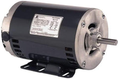 US Motors - 1.5 hp, OPAO Enclosure, Auto Thermal Protection, 1,725 RPM, 208-230/460 Volt, 60/50 Hz, Three Phase Standard Efficient Motor - Size 56HZ Frame, Rigid Mount, 1 Speed, Ball Bearings, 5.0/2.5/5.2/2.6 Full Load Amps, B Class Insulation, Reversible - Top Tool & Supply