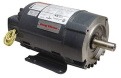 US Motors - 1.5 hp, ODP Enclosure, No Thermal Protection, 3,450 RPM, 208-230/460 Volt, 60 Hz, Three Phase Energy Efficient Motor - Size 56C Frame, C-Face/Base Mount, 1 Speed, Ball Bearings, 4.8-4.4/2.2 Full Load Amps, B Class Insulation, Reversible - Top Tool & Supply