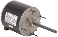 US Motors - 3/4 hp, OAO Enclosure, Auto Thermal Protection, 1,075 RPM, 208/230 Volt, 60 Hz, Single Phase Permanent Split Capacitor (PSC) Motor - Exact Industrial Supply