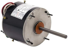 US Motors - 1/3 hp, TEAO Enclosure, Auto Thermal Protection, 825 RPM, 208-230 Volt, 60 Hz, Single Phase Permanent Split Capacitor (PSC) Motor - Size 48Y Frame, Stud Mount, 2 Speed, Ball Bearings, 1.9/1.2 Full Load Amps, B Class Insulation, Reversible - Top Tool & Supply