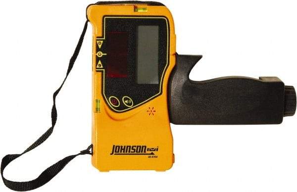 Johnson Level & Tool - Laser Level 9 V Battery, Laser Detector - Use With Line Generated Lasers - Top Tool & Supply