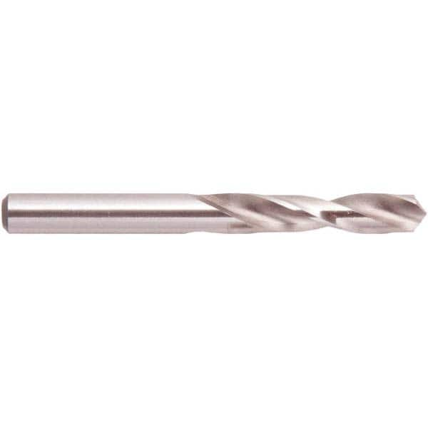 Screw Machine Length Drill Bit: 0.7656″ Dia, 118 °, High Speed Steel Bright/Uncoated, Right Hand Cut, Spiral Flute, Straight-Cylindrical Shank, Series 241