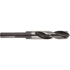 Reduced Shank Drill Bit: 29/32'' Dia, 1/2'' Shank Dia, 118  ™, High Speed Steel 6'' OAL, Bright/Uncoated Finish, Weldon Shank, RH Cut, Series 209F