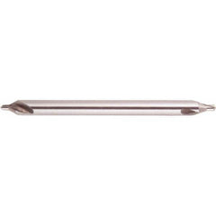 National Twist Drill - #8 Plain Cut 60° Incl Angle High Speed Steel Combo Drill & Countersink - Top Tool & Supply