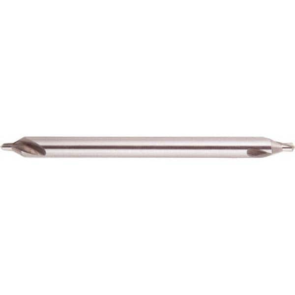 National Twist Drill - #6 Plain Cut 60° Incl Angle High Speed Steel Combo Drill & Countersink - Top Tool & Supply