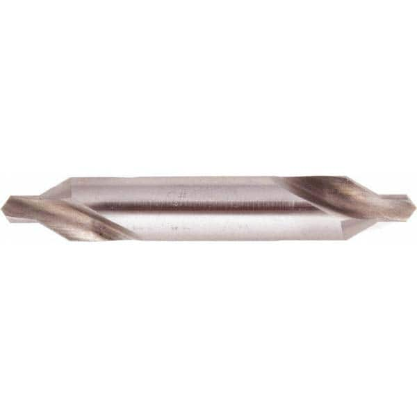 National Twist Drill - #6 Plain Cut 60° Incl Angle High Speed Steel Combo Drill & Countersink - Top Tool & Supply