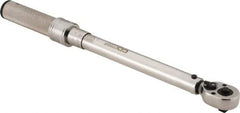 CDI - 3/8" Drive Micrometer Torque Wrench - 14.1 N/m to 82 N/m Torque, 16" OAL, 0.6 N/m Graduation, Pear Head - Top Tool & Supply