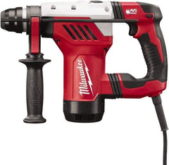 Milwaukee Tool - 120 Volt 1-1/8" SDS Plus Chuck Electric Rotary Hammer - 0 to 5,500 BPM, 0 to 1,500 RPM, Reversible - Top Tool & Supply