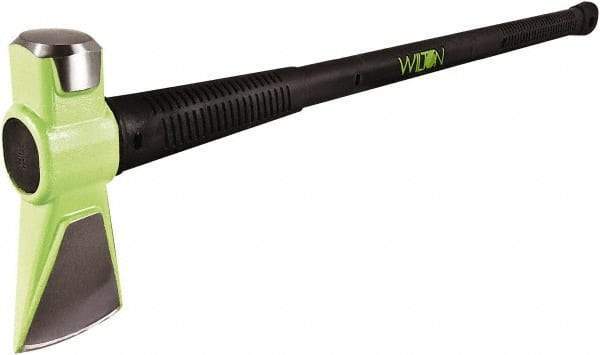 Wilton - 8 Lb Head, 36" Long Splitting Maul - Steel Head, Steel Handle with Grip - Top Tool & Supply