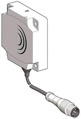 Telemecanique Sensors - NPN, PNP, NC, 40 to 60mm Detection, Flat, Inductive Proximity Sensor - 2 Wires, IP67, 24 to 240 VAC/VDC, 80mm Wide - Top Tool & Supply