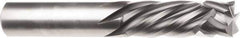 SGS - 1/4" Cutting Diam x 1" Length of Cut, 4 Flute, Compression Spiral Router Bit - Uncoated, Right Hand Cut, Solid Carbide, 2-1/2" OAL x 1/4" Shank Diam, Square End - Top Tool & Supply