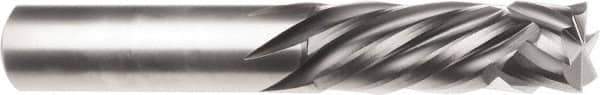 SGS - 8mm Cutting Diam x 25mm Length of Cut, 4 Flute, Compression Spiral Router Bit - Diamond Coated, Right Hand Cut, Solid Carbide, 63mm OAL x 8mm Shank Diam, Square End - Top Tool & Supply