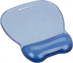 innovera - 9-5/8" x 8-1/4" x 1-1/8" Blue Mouse Pad - Use with Mouse - Top Tool & Supply