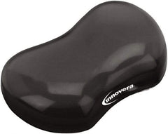 innovera - 3-1/8" x 4-3/4" x 1" Black Wrist Rest - Use with Mouse - Top Tool & Supply