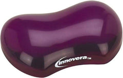 innovera - 3-1/8" x 4-3/4" x 1" Purple Wrist Rest - Use with Mouse - Top Tool & Supply