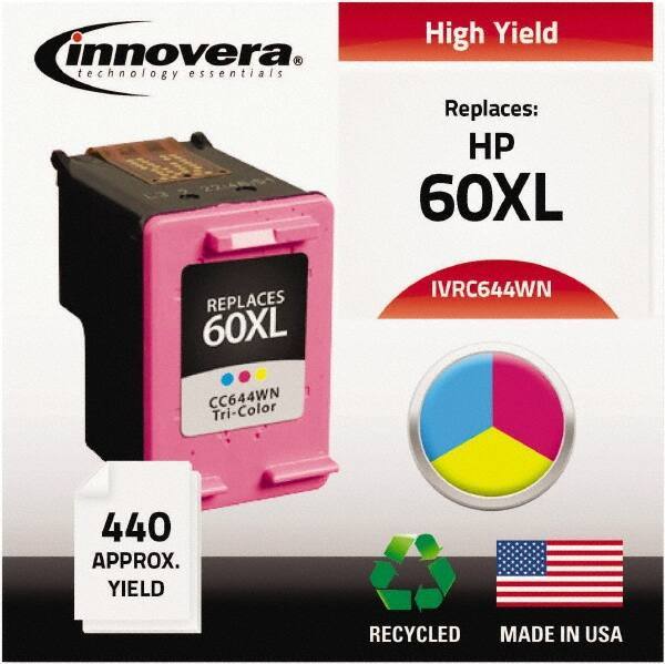 innovera - Inkjet Printer Cartridge - Use with HP Deskjet D2530, D2545, D2560, D5560, F4200, F4440, F4480, Photosmart C4640, C4650, C4680, C4795 - Top Tool & Supply