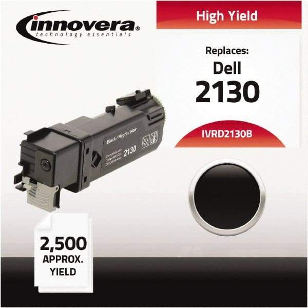 innovera - Black Toner Cartridge - Use with Dell 2130CN, 2135CN - Top Tool & Supply