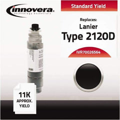 innovera - Black Toner Cartridge - Use with Ricoh Aficio 1022, 1027 (Type 2120D) - Top Tool & Supply