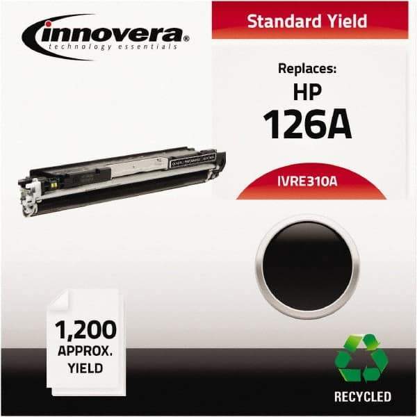 innovera - Black Toner Cartridge - Use with HP Color LaserJet CP1020, CP1025NW, LaserJet Pro 100 Color MFP M175A, M175NW, LaserJet Pro 200 Color MFP M275NW - Top Tool & Supply