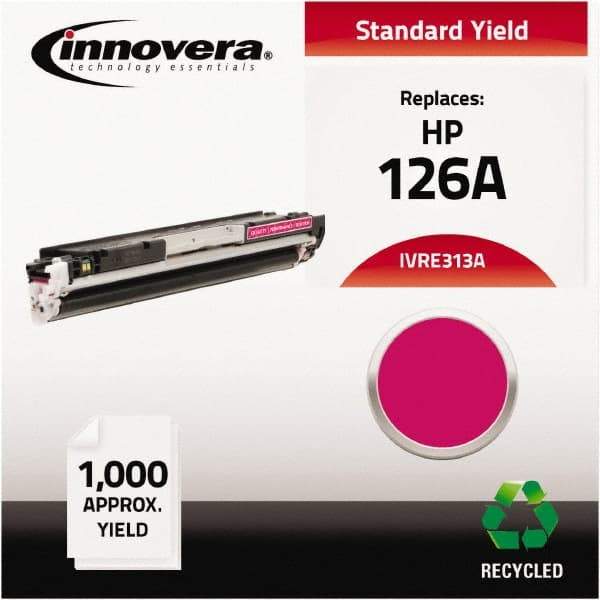 innovera - Magenta Toner Cartridge - Use with HP Color LaserJet CP1020, CP1025NW, LaserJet Pro 100 Color MFP M175A, M175NW, LaserJet Pro 200 Color MFP M275NW - Top Tool & Supply