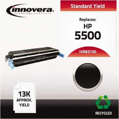 innovera - Black Toner Cartridge - Use with HP LaserJet 5500, 5550 - Top Tool & Supply