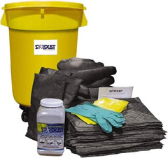 Stardust Spill Products - Spill Clean-Up System Accessory Kit Spill Kit - 32 Gal Mobile Spill Cart - Top Tool & Supply