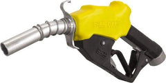 Tuthill - 30 GPM, Gasoline, Kerosene & Diesel Fuel 1" Auto Nozzle with Hook - 1" Inlet, 1" Outlet - Top Tool & Supply