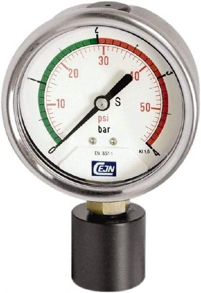 CEJN - Blow Gun OSHA Compliancy Gauge - Thread - Top Tool & Supply