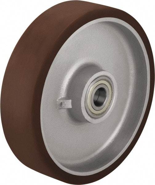 Blickle - 12 Inch Diameter x 3-9/64 Inch Wide, Polyurethane-Elastomer Blickle Besthane Caster Wheel - 5,280 Lb. Capacity, 1-3/16 Inch Axle Diameter, Ball Bearing - Top Tool & Supply